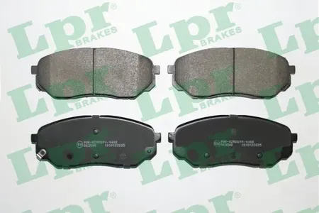 LPR 05P2035 Колодки торм.передние