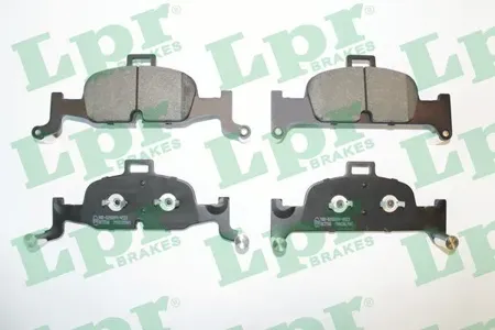 LPR 05P2041 Колодки торм.передние