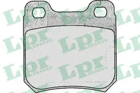 LPR 05P206 Колодки торм.