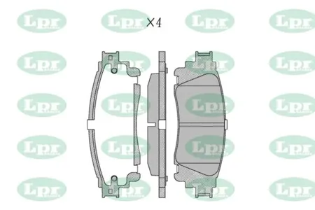 LPR 05P2094 Колодки торм.