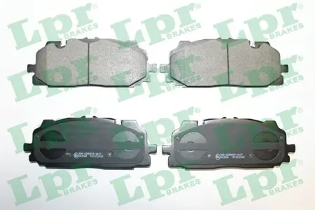 LPR 05P2102 Колодки торм.передние
