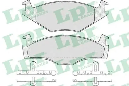LPR 05P225 Колодки торм.передние