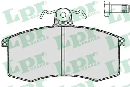 LPR 05P288 Колодки торм.передние Lada 2108-2112 1.1-1.5 &16V 86>