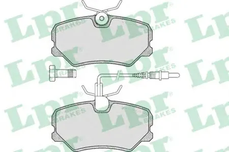 LPR 05P293 Колодки торм. дисковые