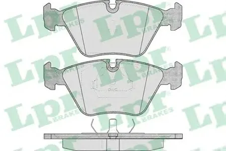 LPR 05P296 Колодки торм.передние