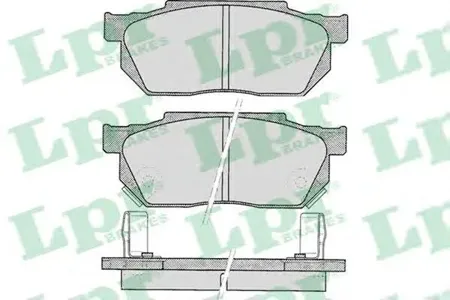 LPR 05P322 Колодки торм.передние
