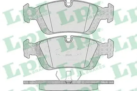 LPR 05P331 Колодки торм.передние