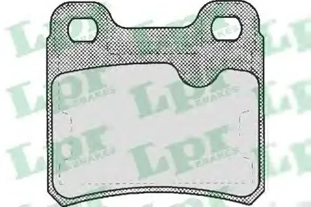 LPR 05P333 Колодки торм. дисковые