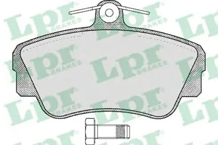 LPR 05P347 Колодки торм.