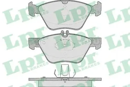 LPR 05P406 Колодки торм.передние