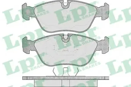 LPR 05P436 Колодки.торм.пер.