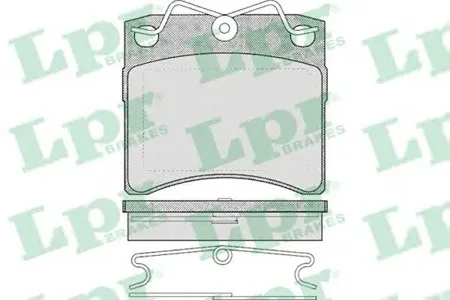 LPR 05P437 Колодки торм. дисковые