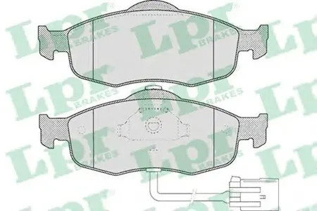 LPR 05P461 Колодки торм.