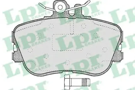 LPR 05P492 Колодки торм.передние