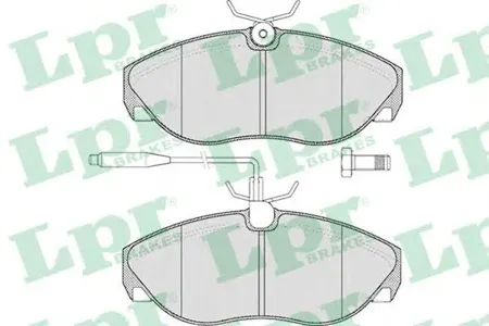 LPR 05P493 Колодки торм. дисковые
