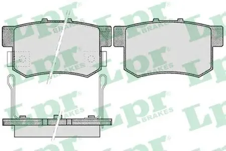 LPR 05P508 Колодки торм. дисковые