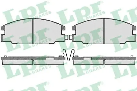 LPR 05P544 Колодки торм.передние