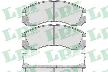 LPR 05P578 Колодки торм.передние