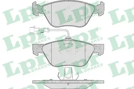 LPR 05P614 Колодки торм.передние