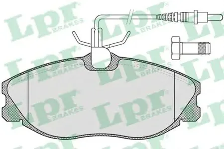 LPR 05P620 Колодки торм.