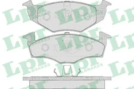 LPR 05P627 Колодки торм.