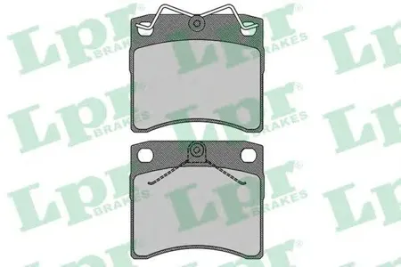 LPR 05P631 Колодки торм.передние