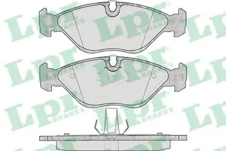LPR 05P656 Колодки торм.