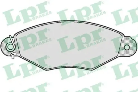 LPR 05P661 Колодки торм. дисковые