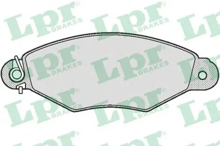 LPR 05P662 Колодки торм. дисковые