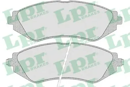LPR 05P682 Колодки торм. дисковые