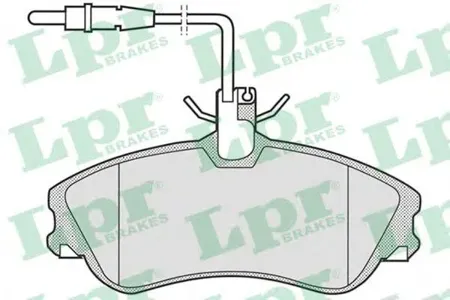 LPR 05P683 Колодки торм.