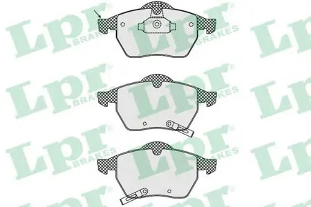 LPR 05P689 Колодки торм. дисковые