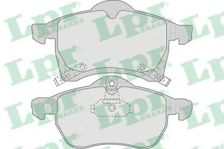 LPR 05P690 Колодки торм.передние