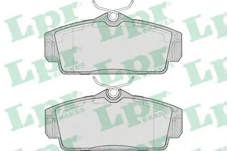 LPR 05P706 Колодки торм.передние