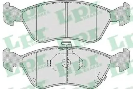 LPR 05P709 Колодки торм.