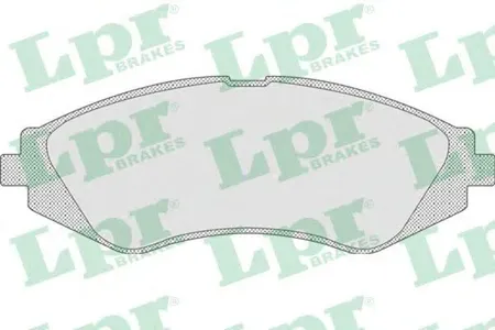 LPR 05P710 Колодки торм. дисковые