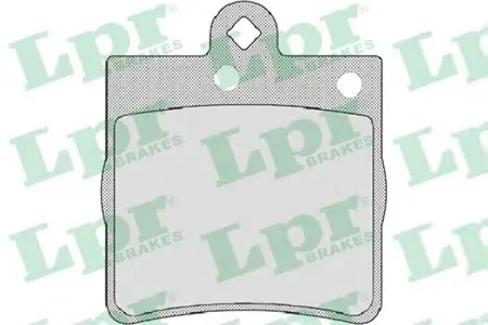 LPR 05P726 Колодки торм.задние