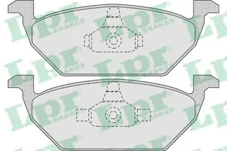 LPR 05P730 Колодки торм.передние c ушками