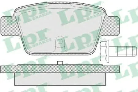 LPR 05P780 Колодки торм.задние