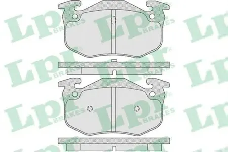 LPR 05P801 Колодки торм. дисковые