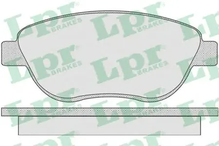 LPR 05P807 Колодки торм. дисковые