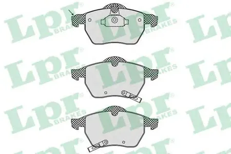 LPR 05P812 Колодки торм.передние с датчиком