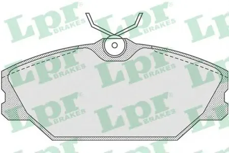 LPR 05P816 Колодки торм. дисковые