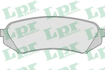 LPR 05P835 Колодки торм.