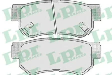 LPR 05P848 Колодки торм. дисковые