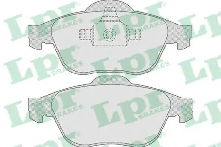 LPR 05P864 Колодки торм.передние
