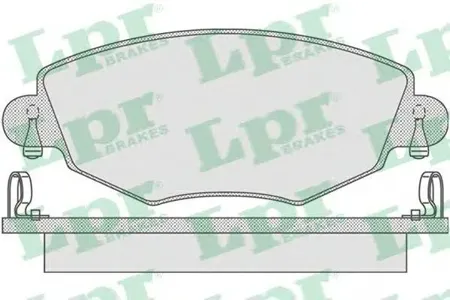 LPR 05P865 Колодки торм.передние