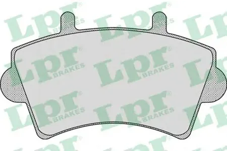 LPR 05P884 Колодки торм.передние Movano Master 1.9D 2.8TD 00