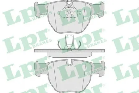 LPR 05P909 Колодки торм.передние