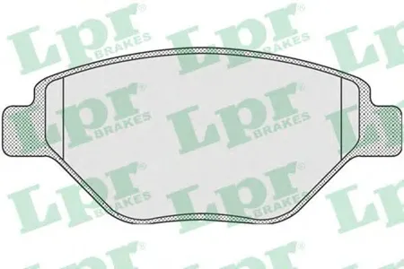 LPR 05P910 Колодки торм.